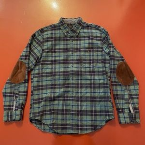 J. Crew Wool/Cotton Button Down Shirt Size M
